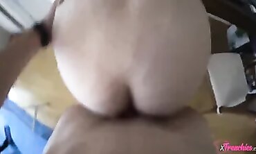 French Amateur Gets Fucked by Her Stepbrother