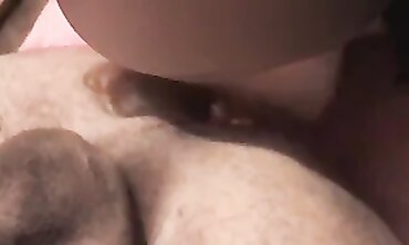 Hairy MILF Takes a Deep Throat Donk and Gets Rimmied