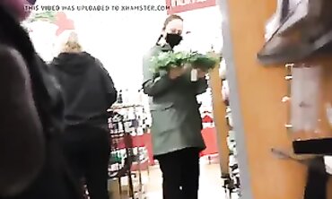 Lilly Fox Enjoys a BBC Encounter in Public