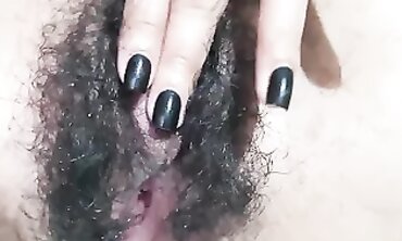 Close-Up Latina MILF Masturbation & Orgasm
