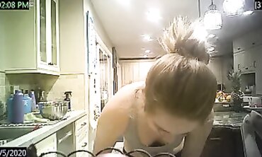 American Kitchen Bra Webcam Leak 1005