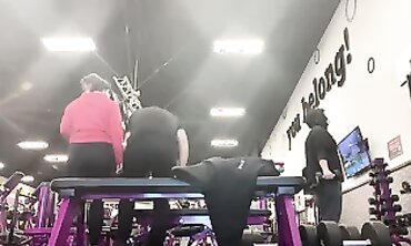Thick Asian Teens Workout in Leggings
