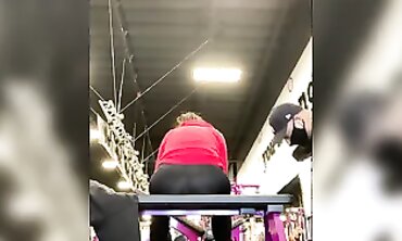 Thick Asian Teens Workout in Leggings