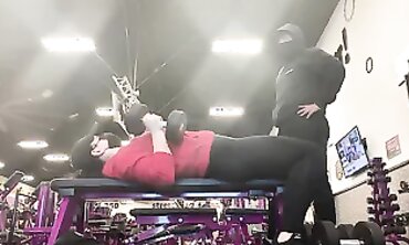 Thick Asian Teens Workout in Leggings