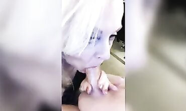 POV Surprise: Platinum-Blonde MILF with Massive Ass