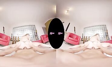 Cherry's First VR Anal Experience with a Massive Cock