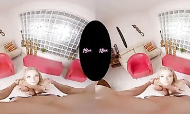 Cherry's First VR Anal Experience with a Massive Cock