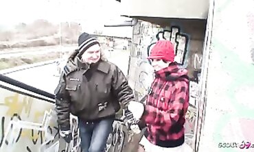 Czech Mature Sister-in-Law Plowed Hardcore in Public Street