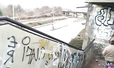 Czech Mature Sister-in-Law Plowed Hardcore in Public Street