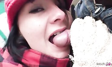 Czech Mature Sister-in-Law Plowed Hardcore in Public Street