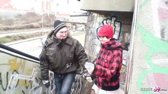 Czech Mature Sister-in-Law Plowed Hardcore in Public Street