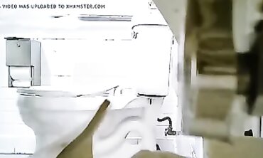 Secret Bathroom Cam: Latina Babe Takes a Douch