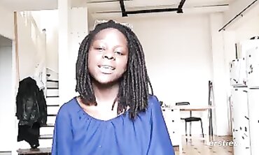 Sweet African Amateur Delicious Fingers Herself