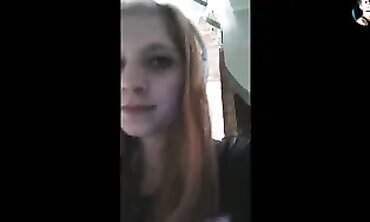 POV Skype Session With 21-Year-Old Russian Anna