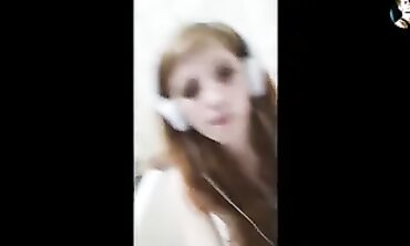 POV Skype Session With 21-Year-Old Russian Anna