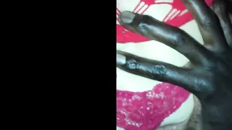 POV: Stepson Pokes Sonnie's Ass While Horny Granny Begs on Table