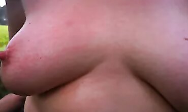 Stripped and Spanked: A Public Boob Beating