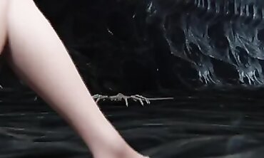 Alien surprise: Rough Hentai Double Penetration