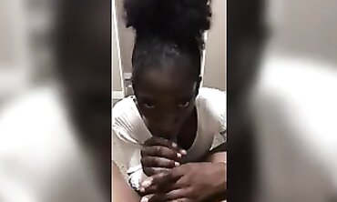 Creepy Neighbor Milf Sucks barely legal BBC