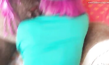 Petite Stepsister Cosplay POV Creampie