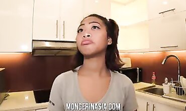 Thick-Hooters Mega-bitch Comes In For Dialogue...Leaves With Baby In Her Stomach
