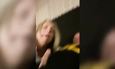 Bombshell Milf Keeps Me Late to Our Steelers Soiree With a Passionate Blowjob