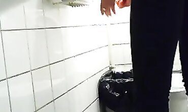 Trio of Sluts Caught in Mall Toilet by Spy Cam