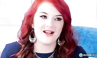 Ginger Red Romps with Huge Boobs and Yam-Sized Cocks