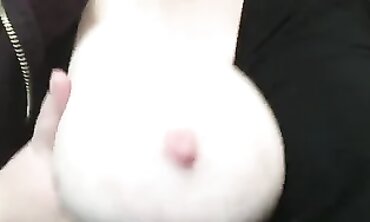 British BBW Milf with Huge Saggy Boobs Gets Exposed