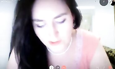 Serafima Ekaterinburg BBW POV Webcam Selfie