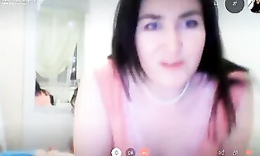 Serafima Ekaterinburg BBW POV Webcam Selfie