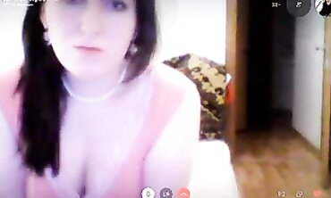 Serafima Ekaterinburg BBW POV Webcam Selfie
