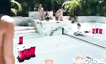 Alex Blake & Kara Lee Spring Break Beach Party