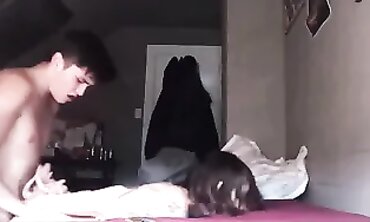 Rough Amateur Brunette Takes Hard Backdoor Fuck From Brother