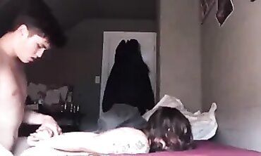 Rough Amateur Brunette Takes Hard Backdoor Fuck From Brother