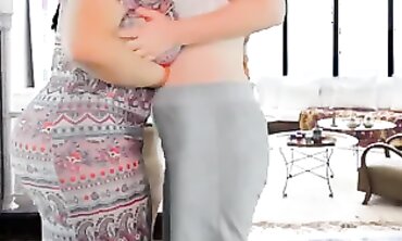 Two Plump Milfs Share a Webcam Session