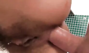 Hairy 18-Year-Old Enjoys Hardcore Anal Fuckfest