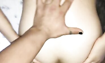 Amateur Latina Takes His Thick Dick In Her Hairy Ass
