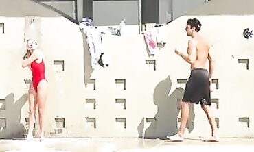 Hilarious Shampoo Prank 7: Busty Milf in Bikini