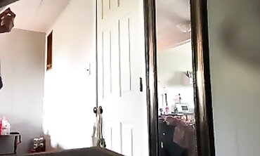 Stomiskies Changes Clothes in the Bedroom