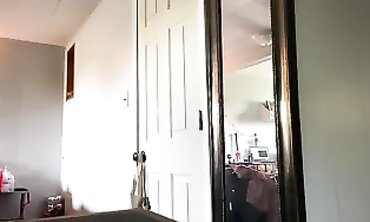 Stomiskies Changes Clothes in the Bedroom