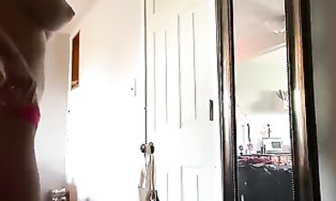 Stomiskies Changes Clothes in the Bedroom