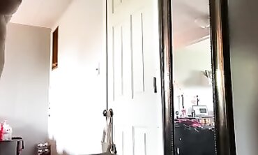 Stomiskies Changes Clothes in the Bedroom