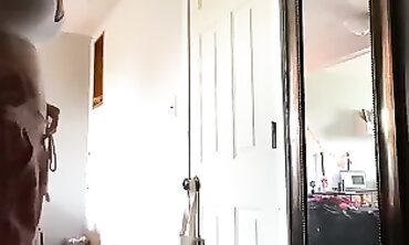 Stomiskies Changes Clothes in the Bedroom