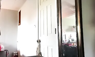 Stomiskies Changes Clothes in the Bedroom