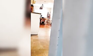 Watching Porn and Jerking Off Under the Table