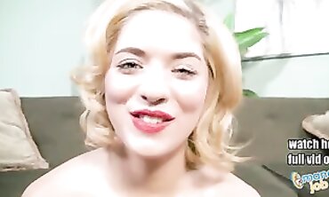 POV Handjob: Lia Lor Takes on a Thick Stud