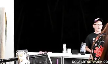 Victoria Cake's Daring Blowjob Adventure in Seedy Side of Town