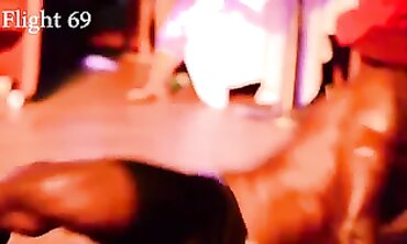 Damsels Night Out: Amateur Latina and Ebony Lesbians in a Wild Orgy
