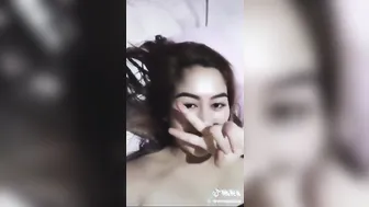 Pinay TikTok Goddess Princess Shows Off Her Bevy in the Bathroom
